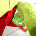 Dr Seuss The Grinch Stole Christmas Tree Topper Hugger Posable Plush Decor