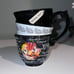 Disney Parks Alice In Wonderland Teapot Three Spout & Tea Cup Set Black White