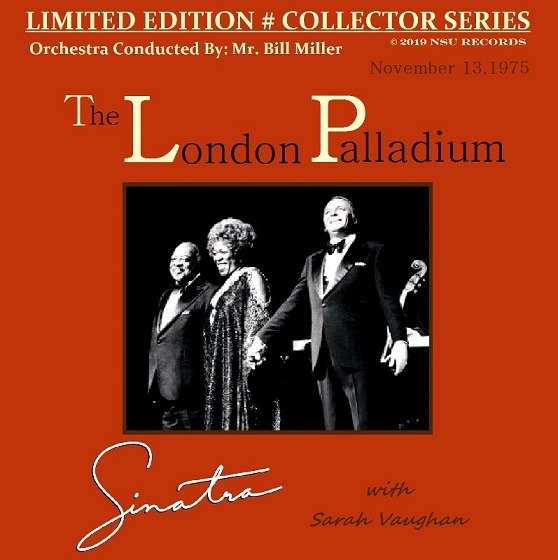 FRANK SINATRA LIVE LONDON PALLADIUM 1975 NOVEMBER 13th LTD # CD RARE
