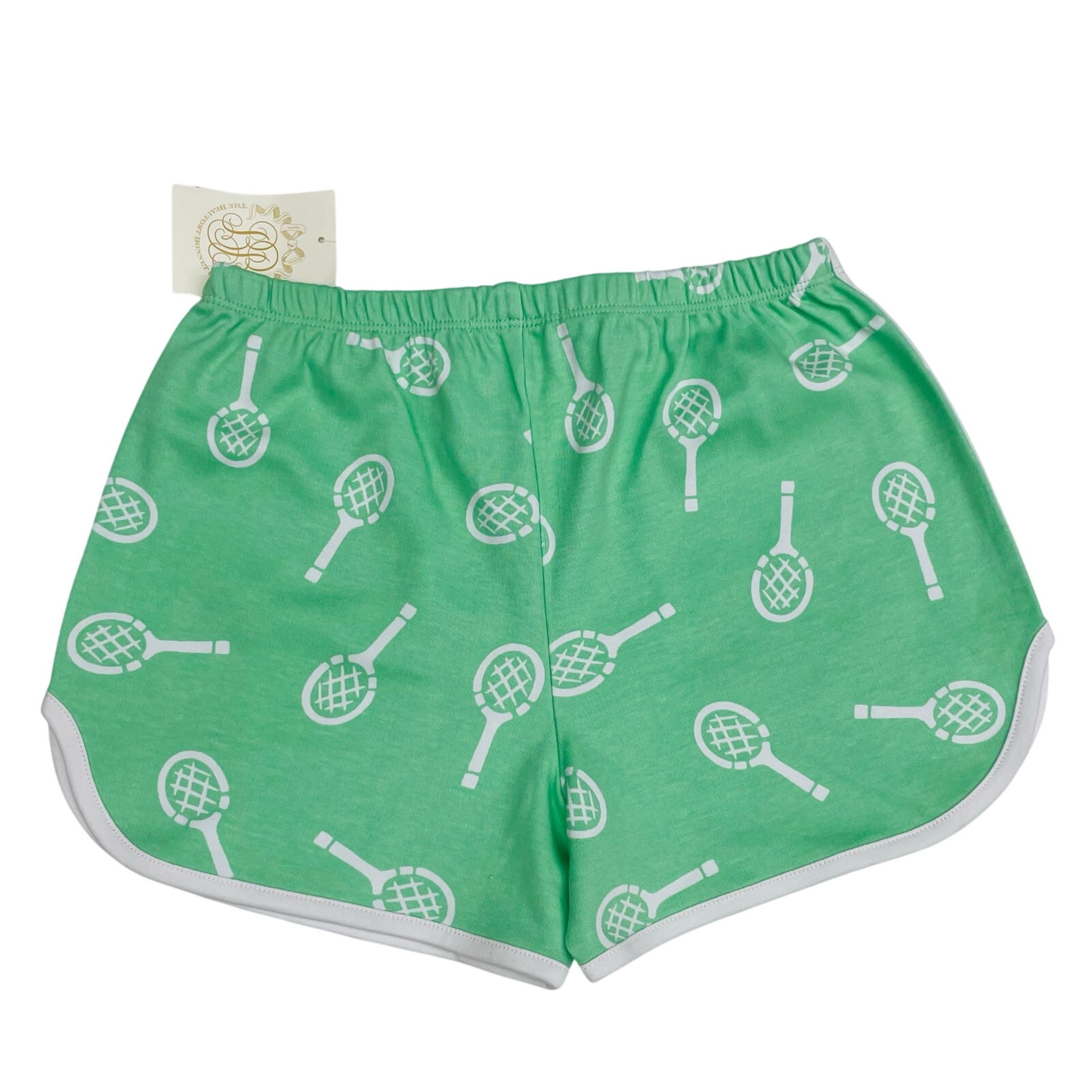 NWT TBBC Size 10 Cheryl Shorts in Make a Racquet