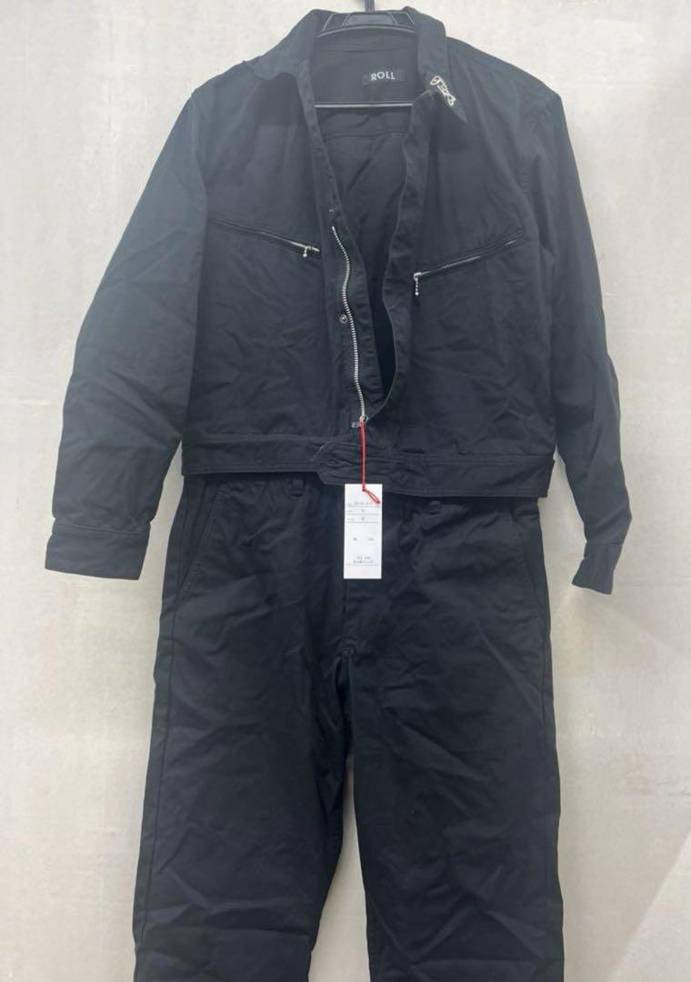 ROLL Black Overalls