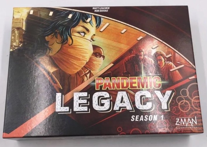 Pandemic Legacy Season 1 Red Edition Board Game, Z-Man Games