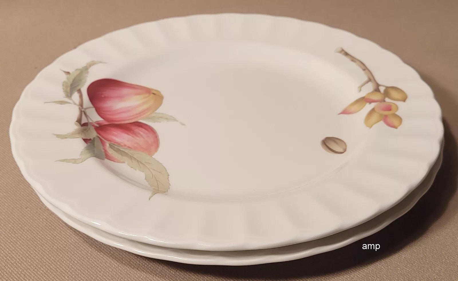 Mikasa Belle Terre (2) Salad Plates 8 1/4