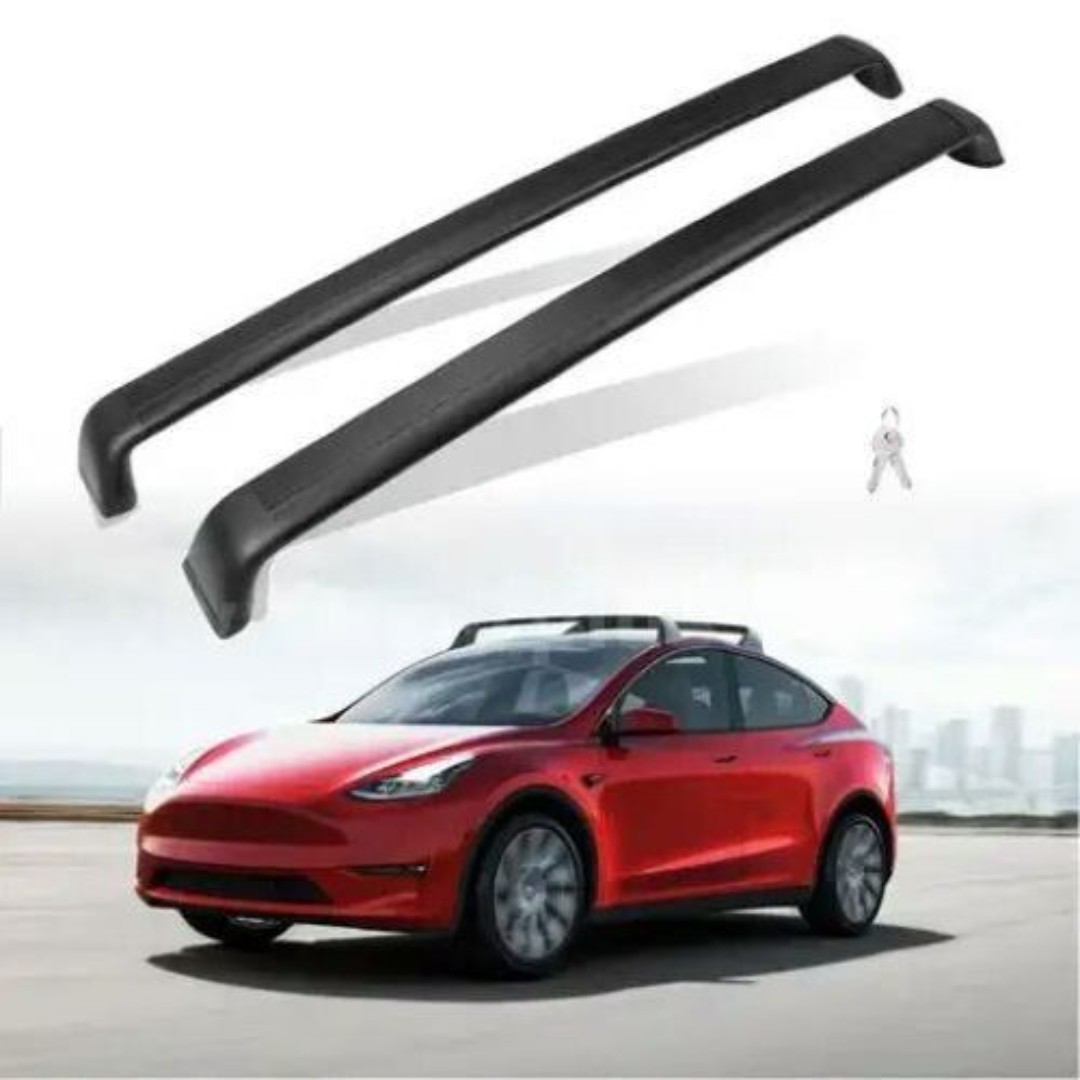 AUXPACBO Lockable Cross Bar Fits for Tesla Model Y 2020