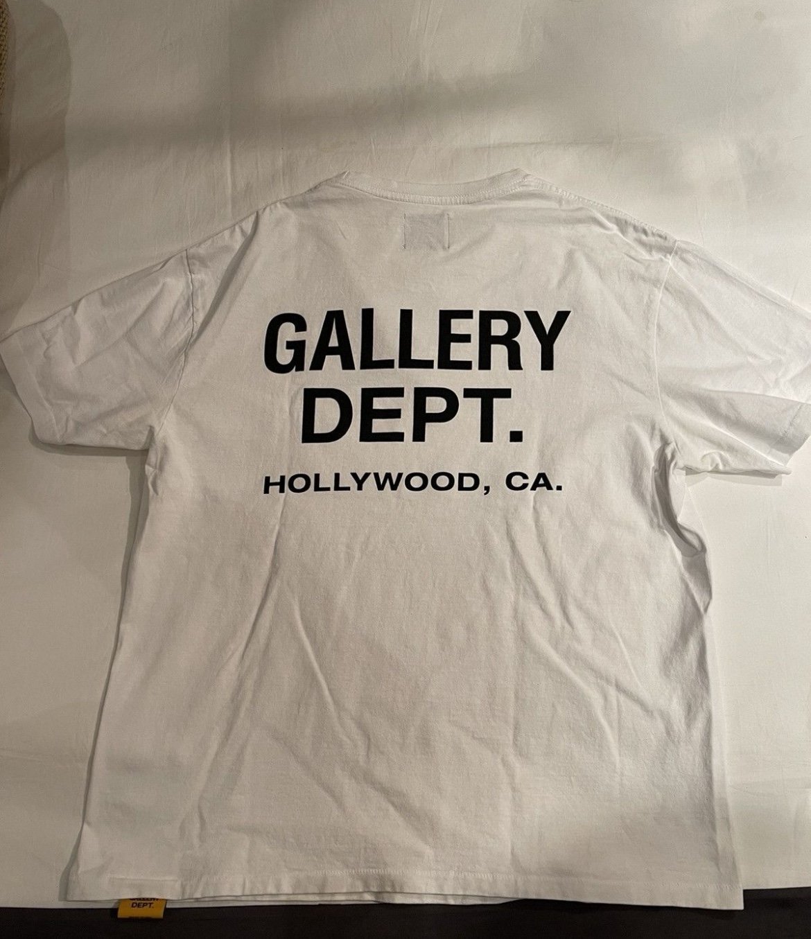 Gallery dept white t shirt