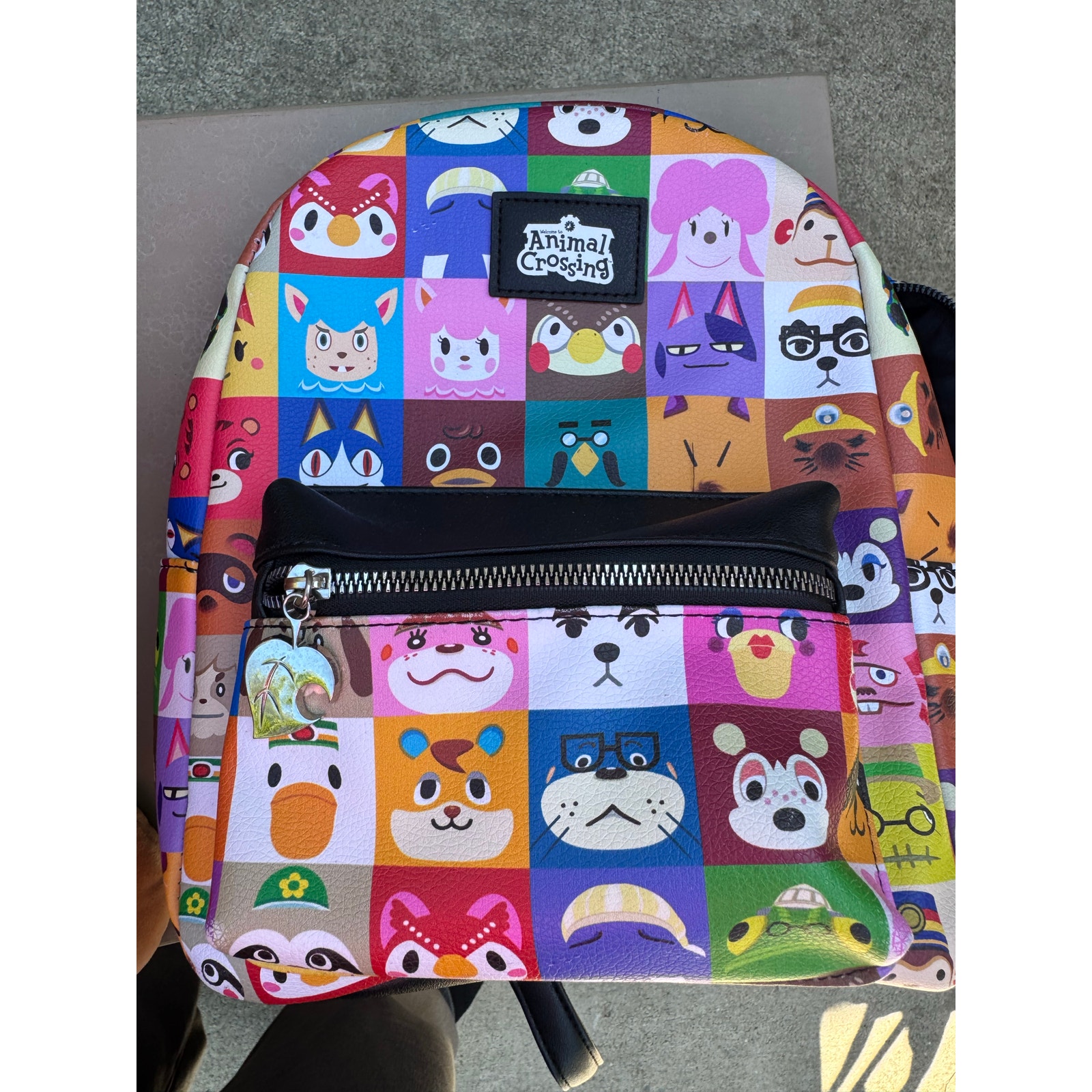 Animal Crossing Mini Backpack good condition
