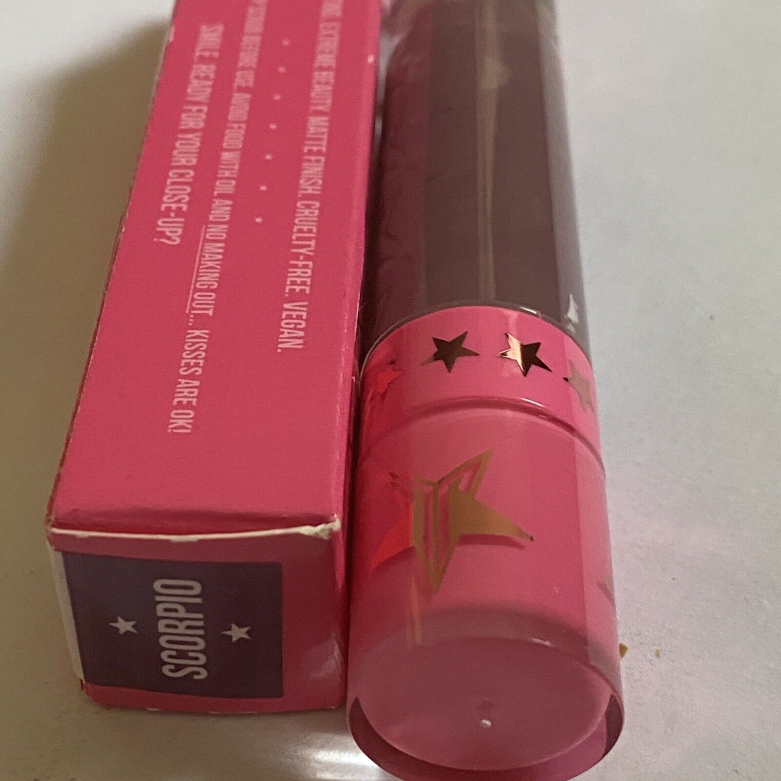 Jeffree Star Liquid Eyeliner Lipstick Purple Grey Scorpio Liner Makeup Gothic