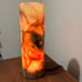 Elegant Handcrafted Onyx Marble Table Lamp, Warm Amber Glow, Relaxing Table Lamp
