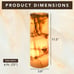 Elegant Handcrafted Onyx Marble Table Lamp, Warm Amber Glow, Relaxing Table Lamp