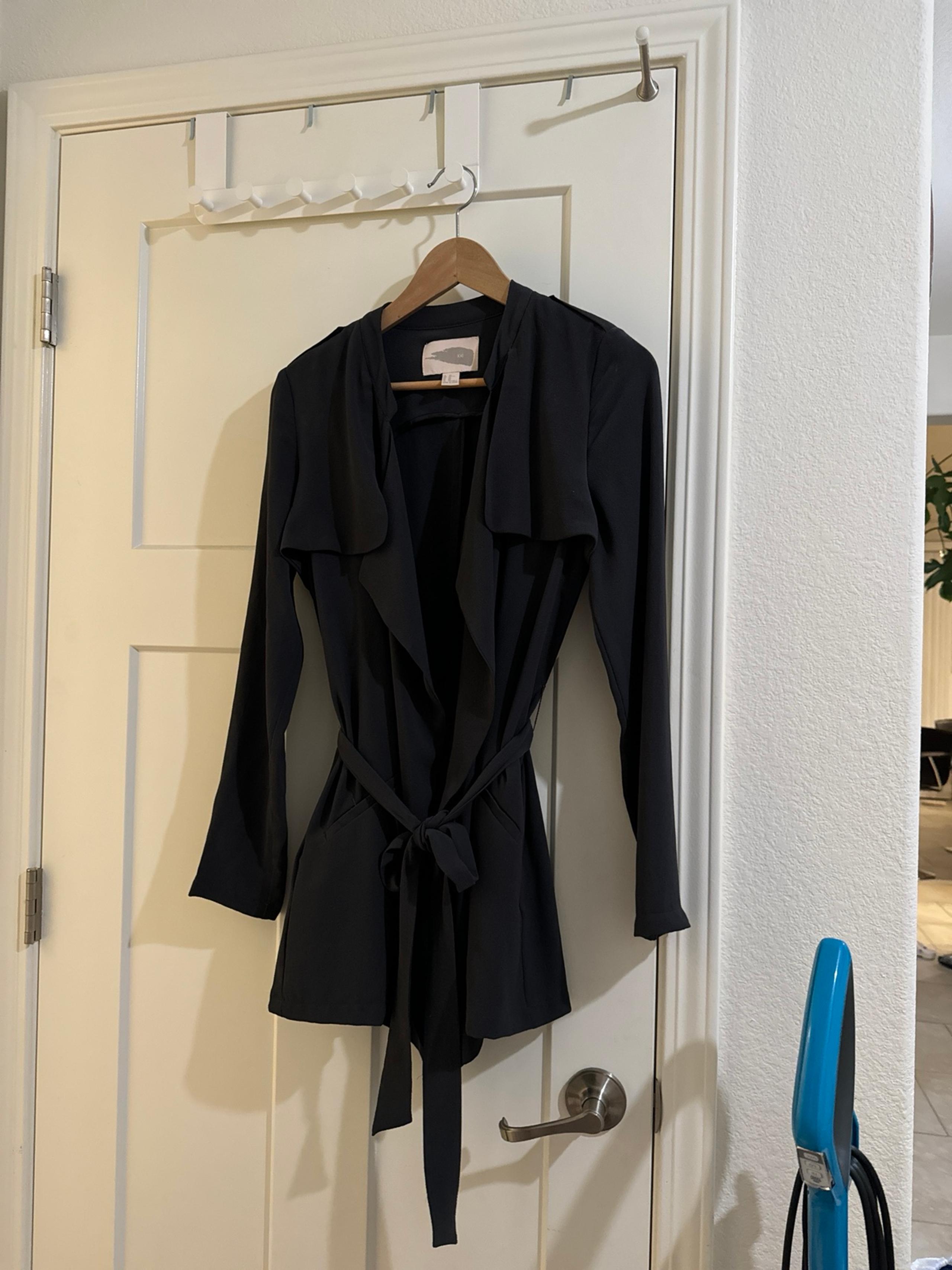 Dark gray forever 21 light and airy peacoat size sx