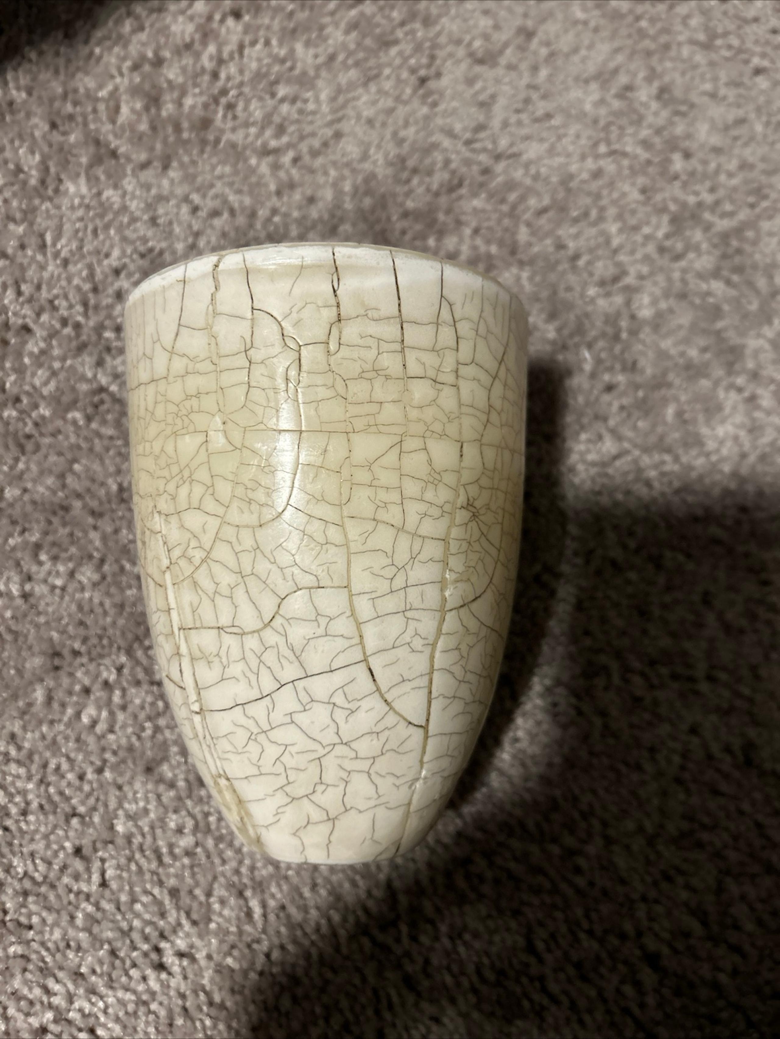 Vance Kitira Elephant Tusk Goblet Candle Nutmeg