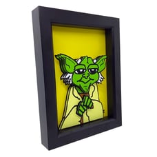 Yoda Star Wars Jedi Print 3D Art
