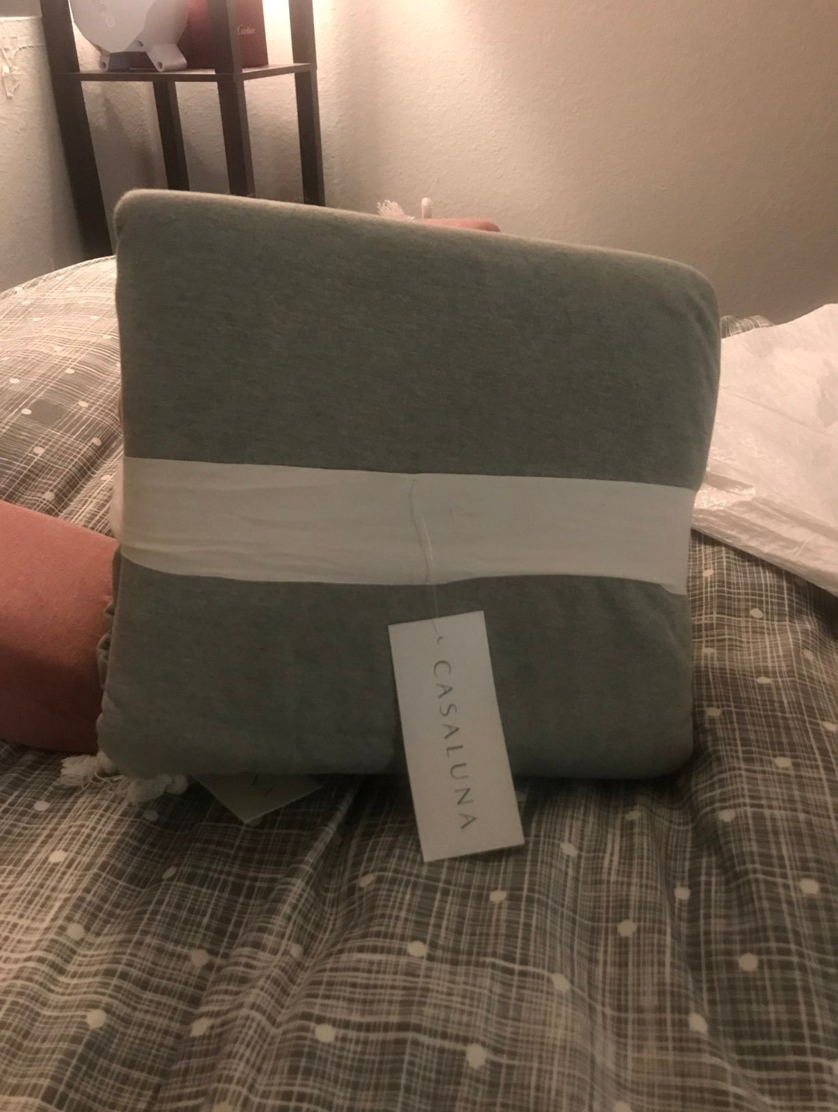 Casaluna. Full size duvet case set -seafoam green (full)