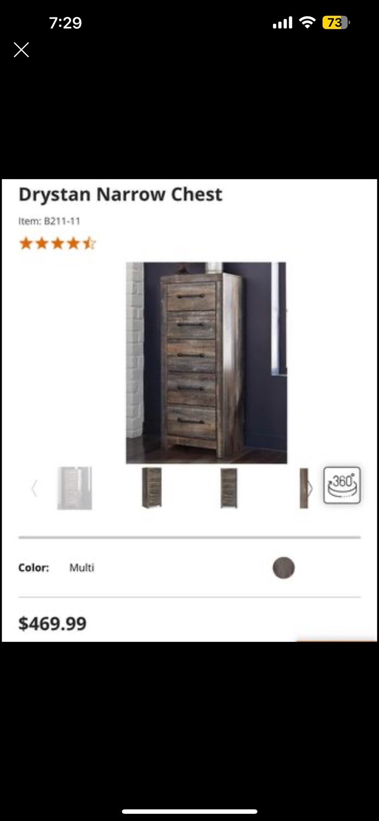 Drystan Chest Drawer
