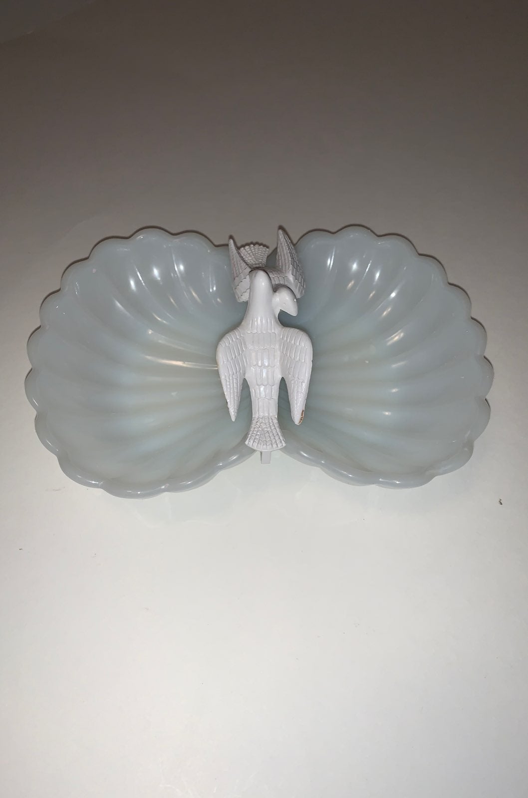 Beautiful Milkglass Soap Dish