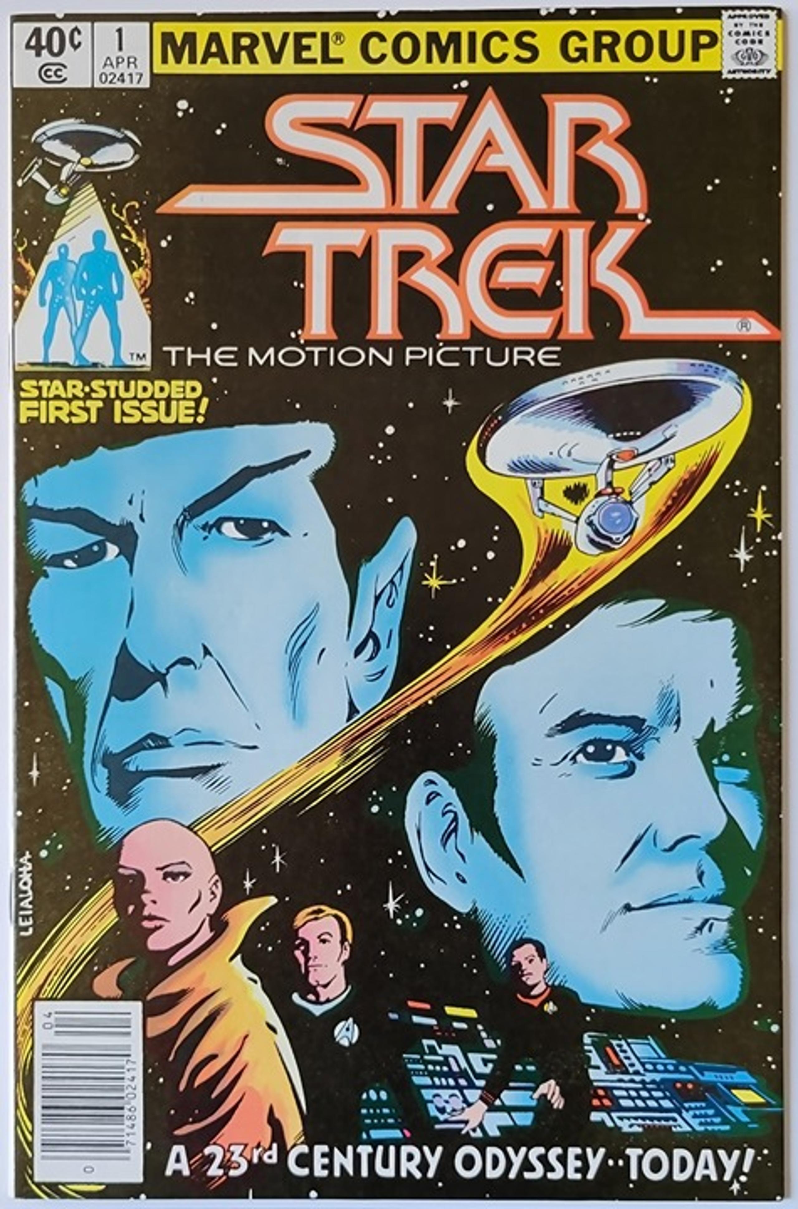 Star Trek #1 The Motion Picture Adaptation (1980) Vintage Key Comic, Part 1 of 3