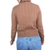 Vintage Ralph Lauren Sport Brown Turtleneck Cableknit Pullover Sweater Sz Large