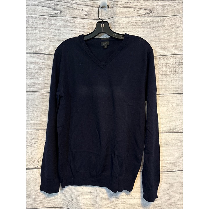 J.Crew Mens Slim Merino Wool V-Neck Sweater M
