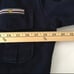 Telluride Cropped Jacket Women's Size 10 Patches Navy