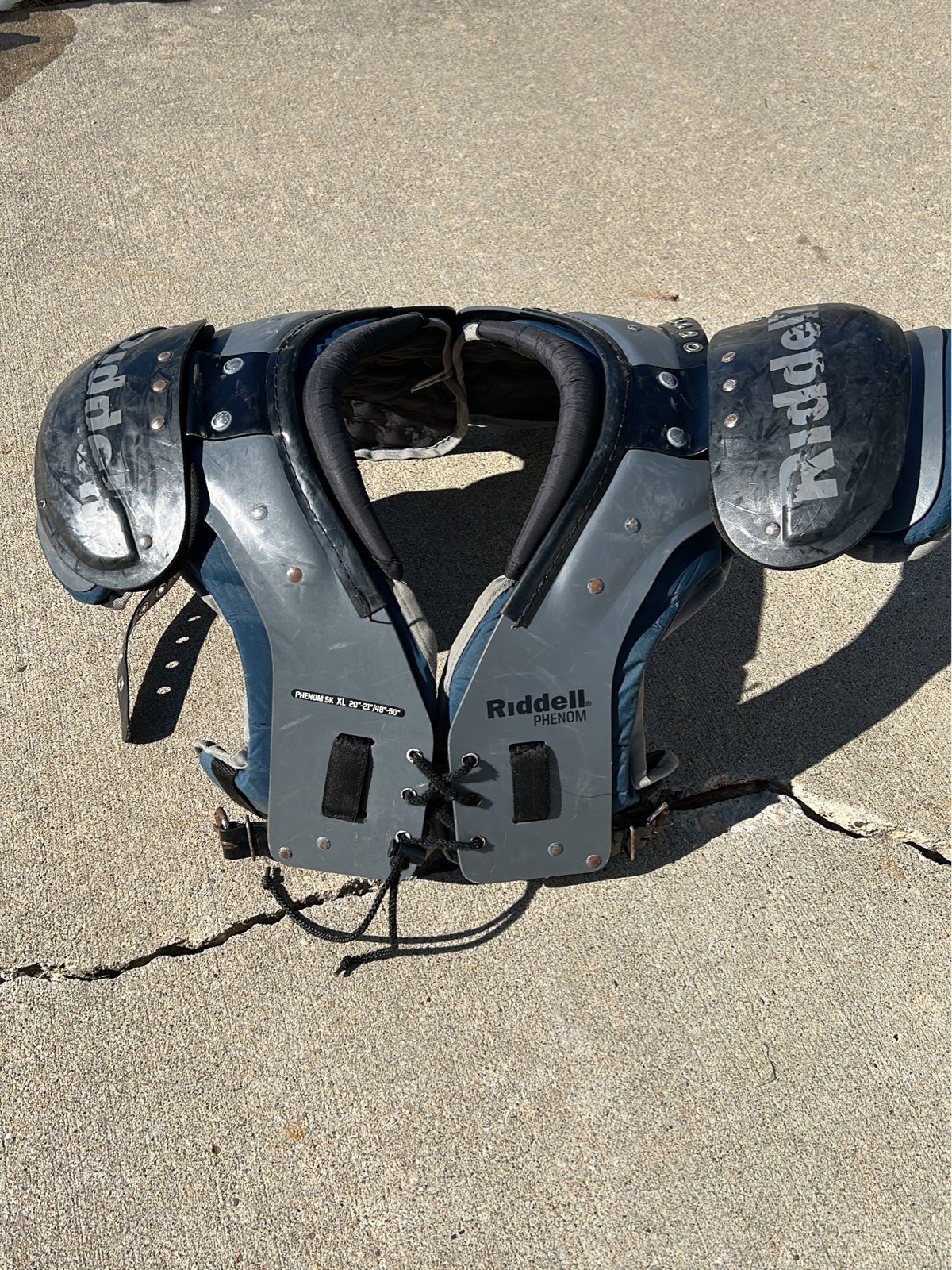 football shoulder pads