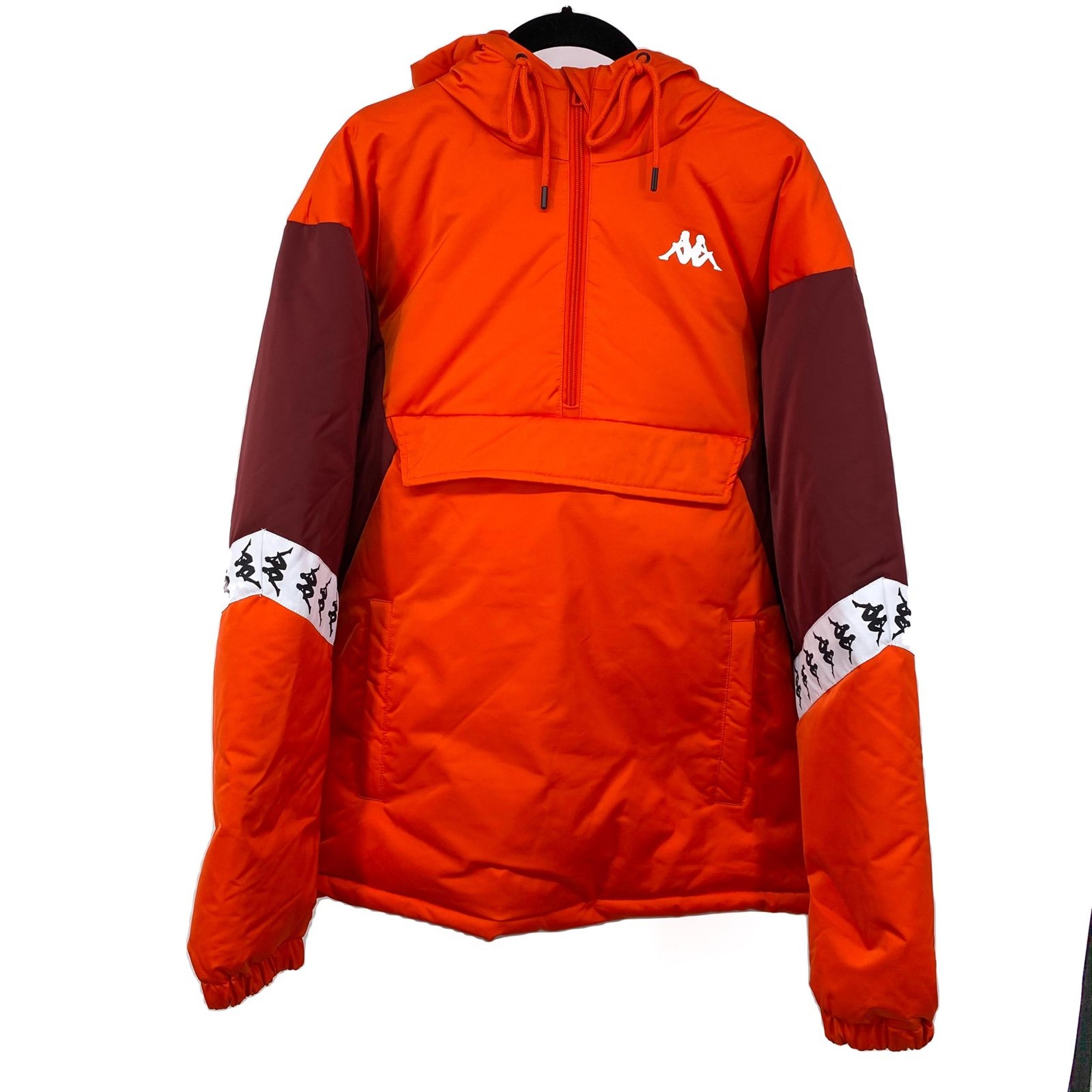 KAPPA Mens 222 Banda Daben Hooded Puffer Jacket Size Medium