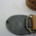 Brass Snake Diamondback Rattler Rattle Rattlesnake 1970s Vintage Belt Buckle