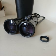 VINTAGE Carl Zeiss Dialyt 8x56 B West Germany Binoculars. WITH CASE.