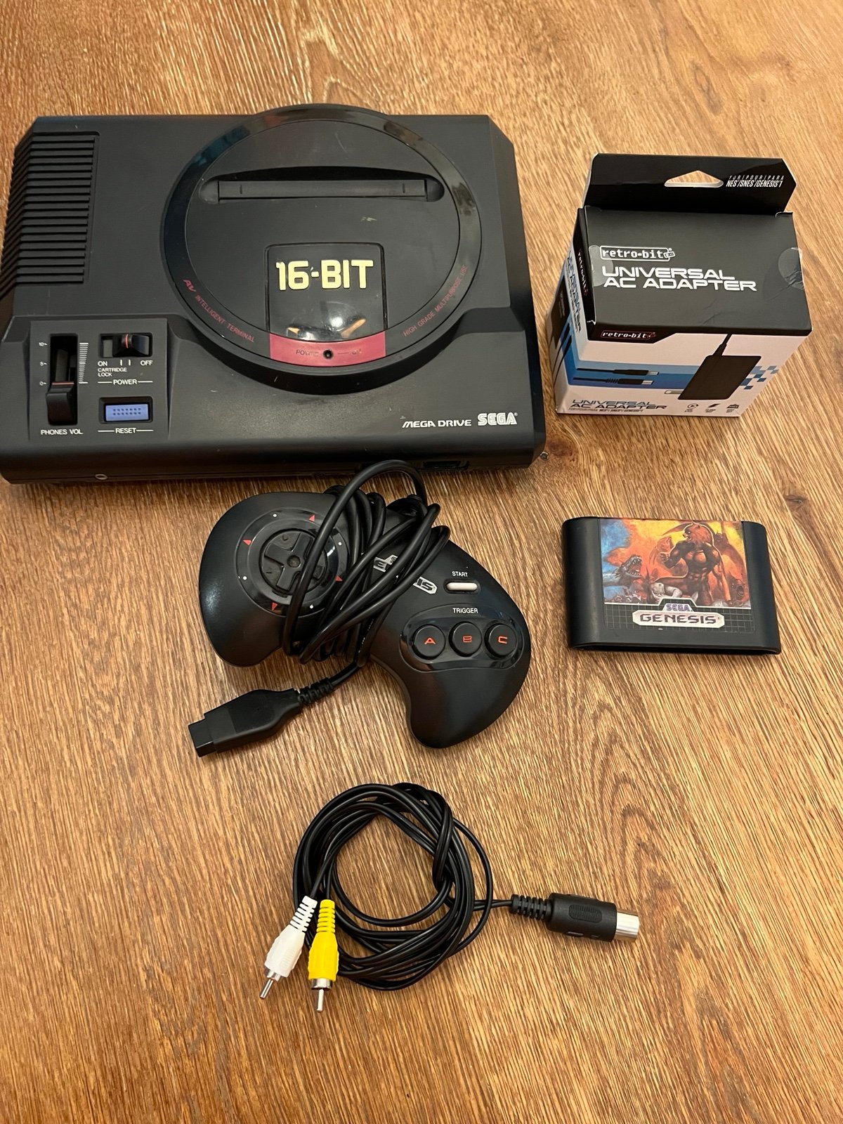 Sega (Japanese) Mega Drive Console Tested w/ Altered Beast