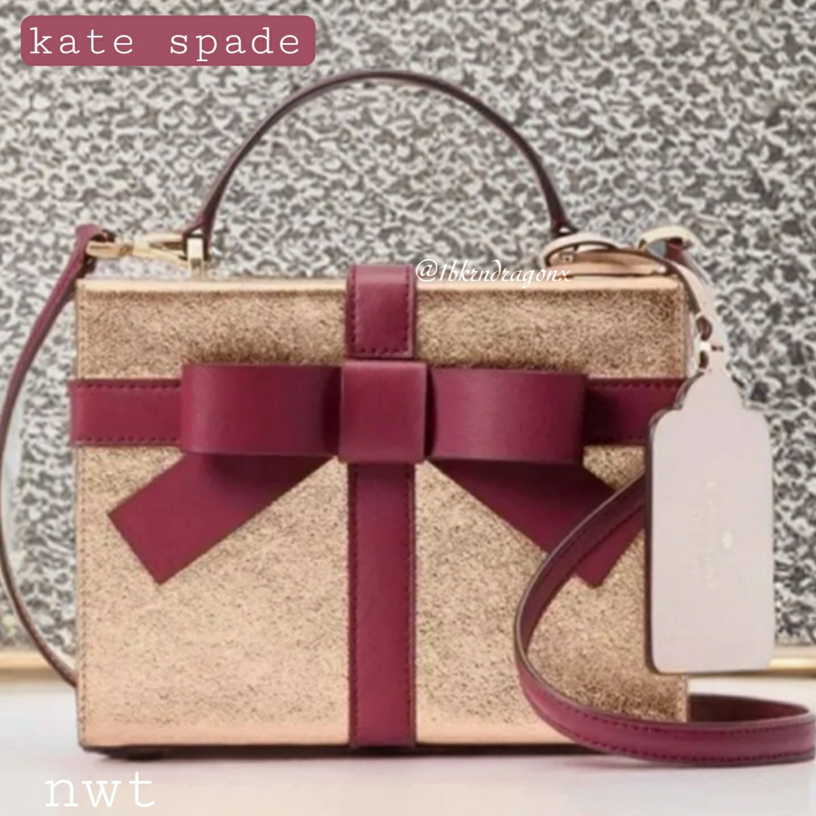 NWT Kate Spade Crossbody Glitz Glitter Crossbody Present HandBag ! gift