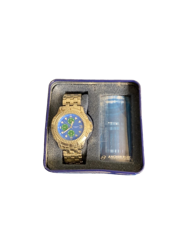 Anchor Blue Silver and Blue Men's Watch