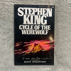 Cycle of Werewolf Stephen King 1985 SIGNED by comic artist Bernie Wrightson TPB
