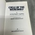 Cycle of Werewolf Stephen King 1985 SIGNED by comic artist Bernie Wrightson TPB