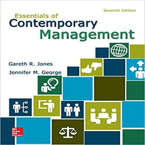 Essential of Contemporary Management