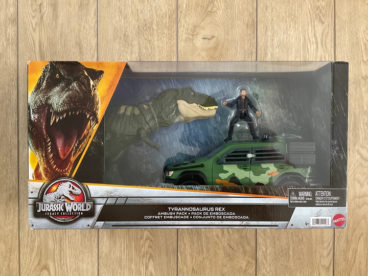 Tyrannosaurus Rex Ambush Pack Malcolm Mercedes Legacy Collection Jurassic World