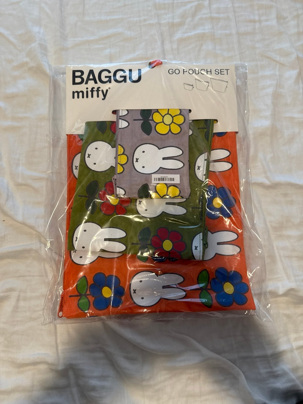 BAGGU Miffy Go Pouch Set