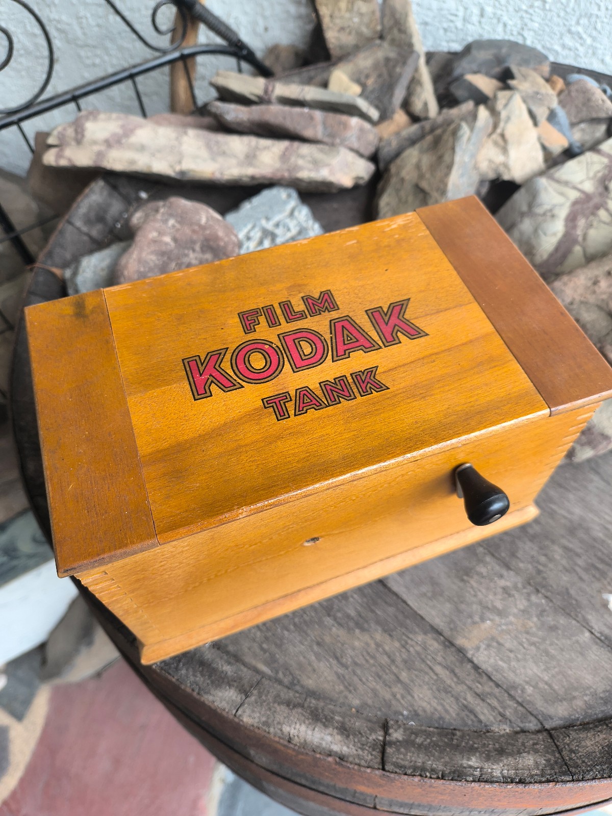 Kodak Brownie film developing box