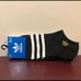 Adidas 3 Pair No-Show Socks, Shoe Size 6-12