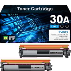30A Black Toner Cartridge CF230A(2 Black)- Replacement for HP 30A,30X ..and more