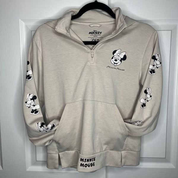 Zara | Disney Mini Mouse Hoodie Size 11-12 Girls