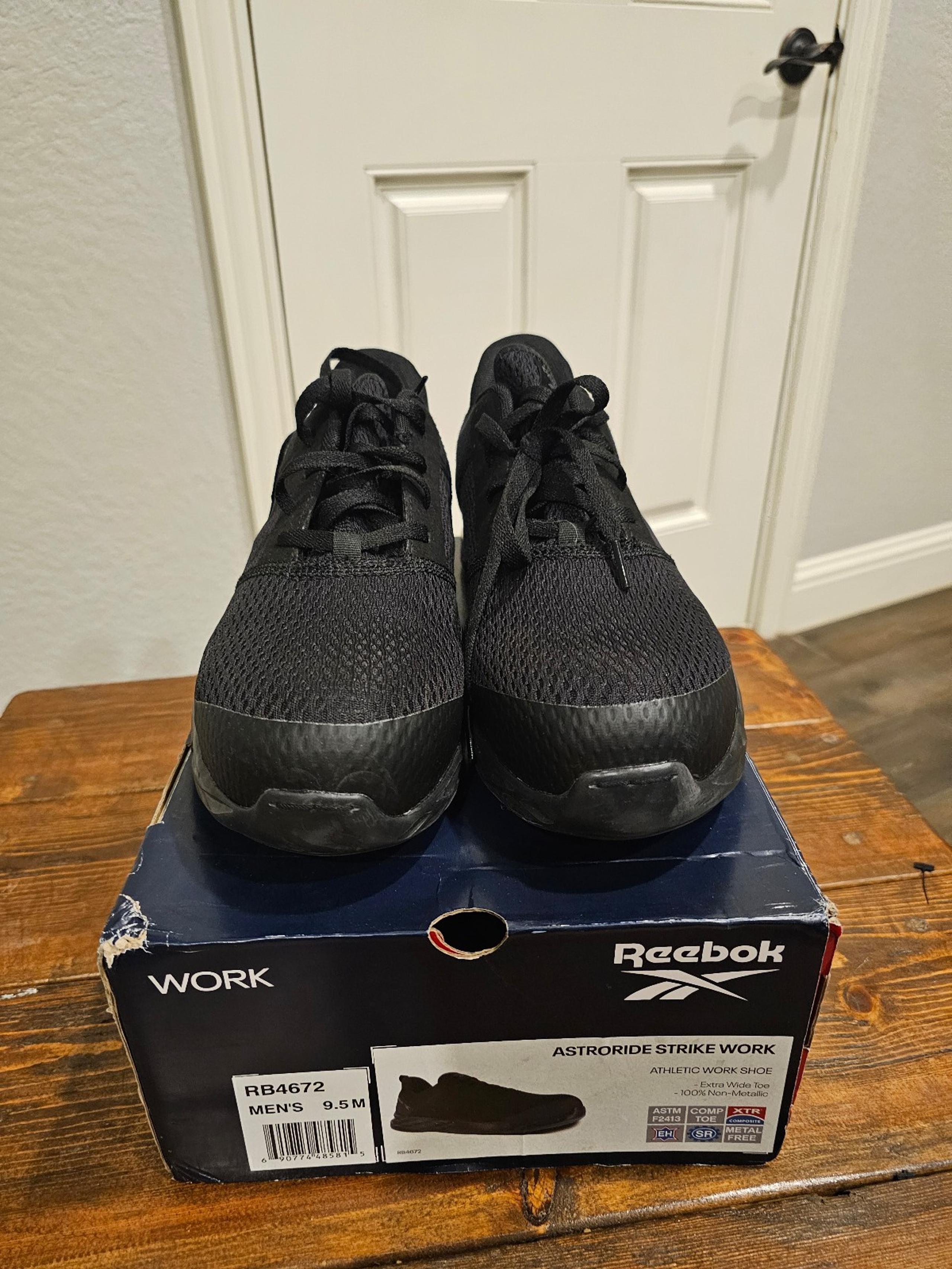 Reebok Astroride Strike Work Steel Toe Work Shoes Men 9.5