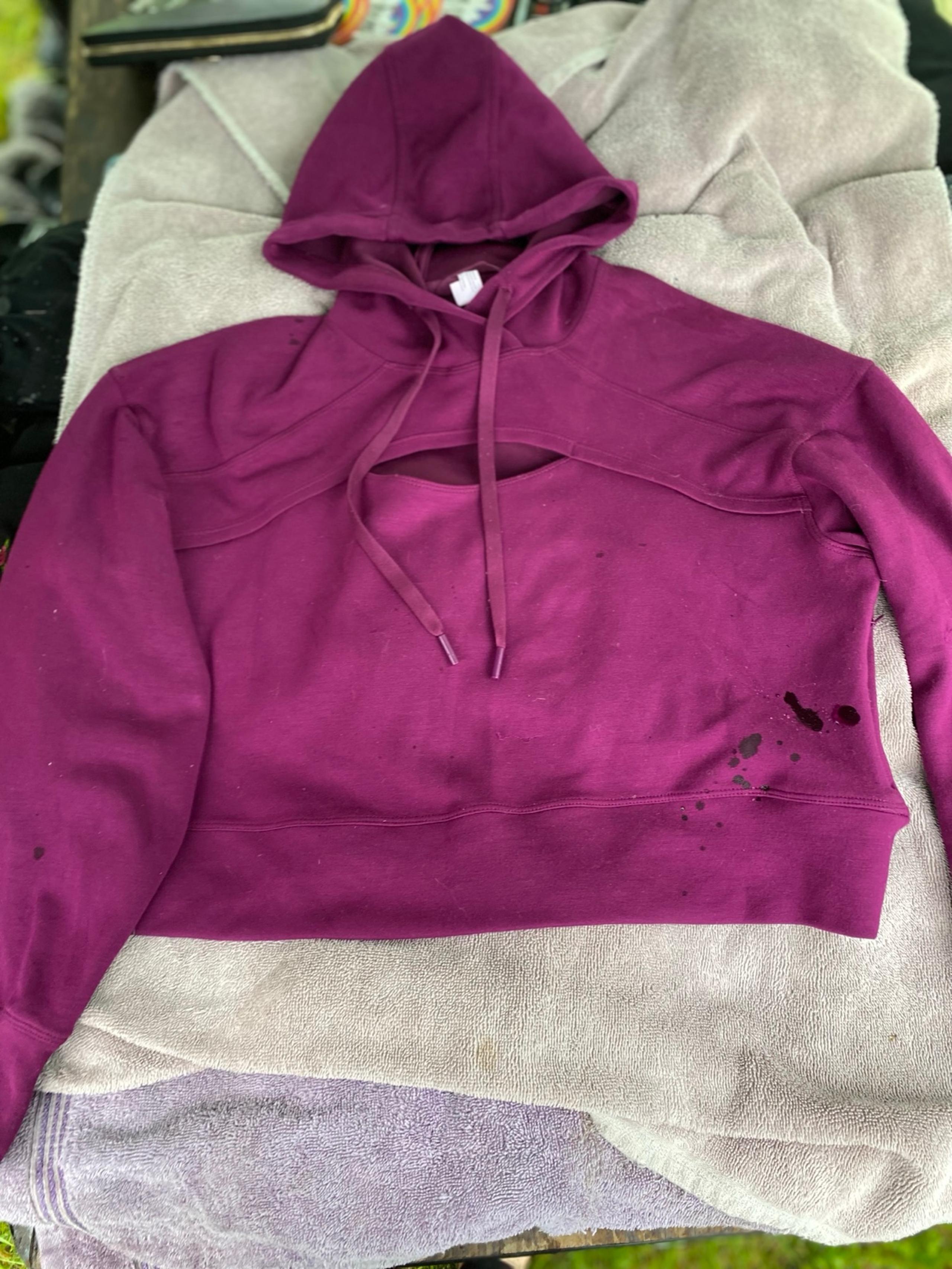 Women’s magenta hoodie