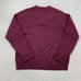 L.L.Bean 100% Lambswool V-Neck Sweater Mens Large Burgundy Classic Warm Cozy