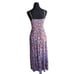 Abel The Label Dress Women’s Small Maxi Floral Charlotte Halter Anthropologie
