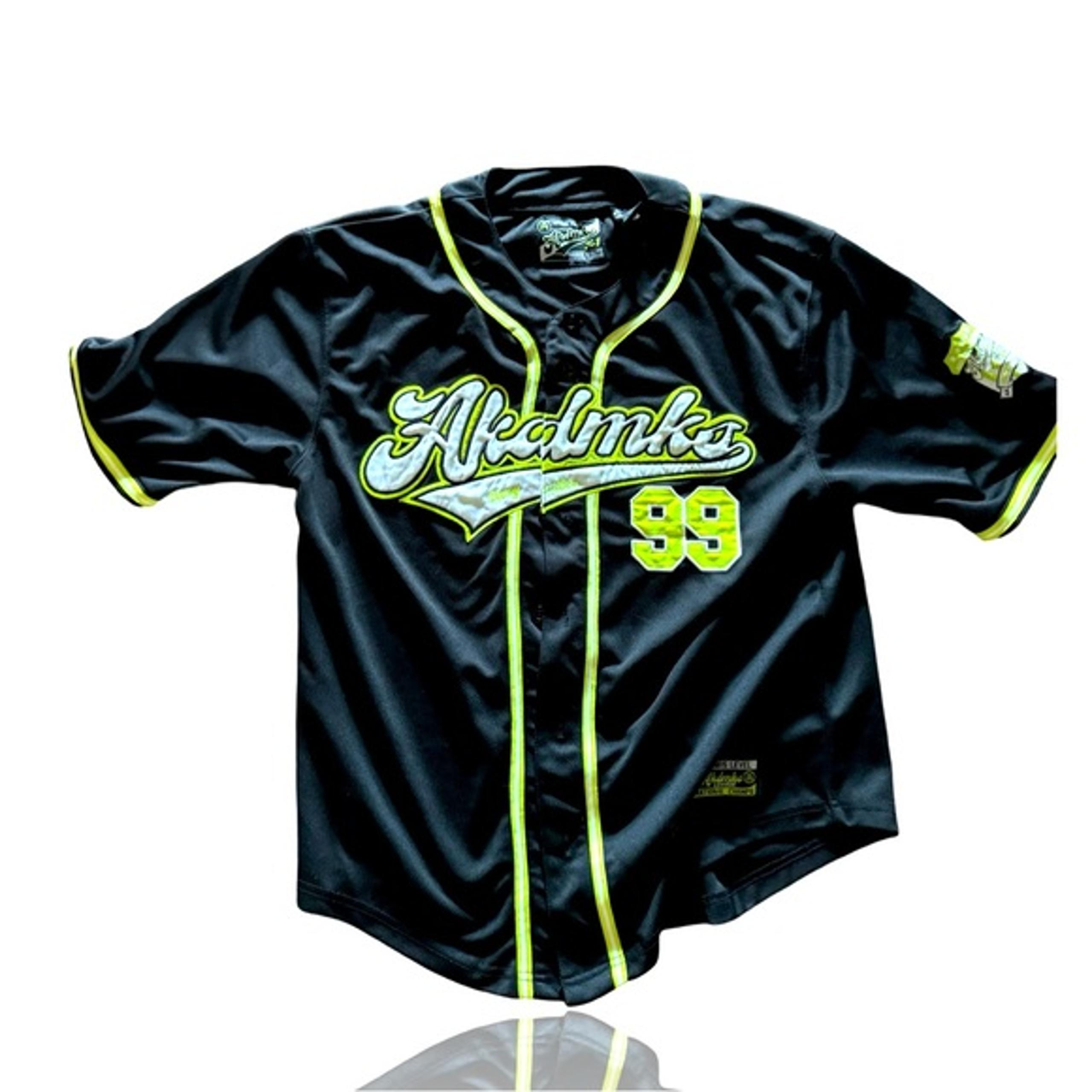 Vintage AKADEMIKS Heavy Hitters Baseball Y2K Jersey #99: Adult Large