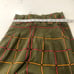 Dressto CALCA ESTAMPA XADREZ OLIVA wide