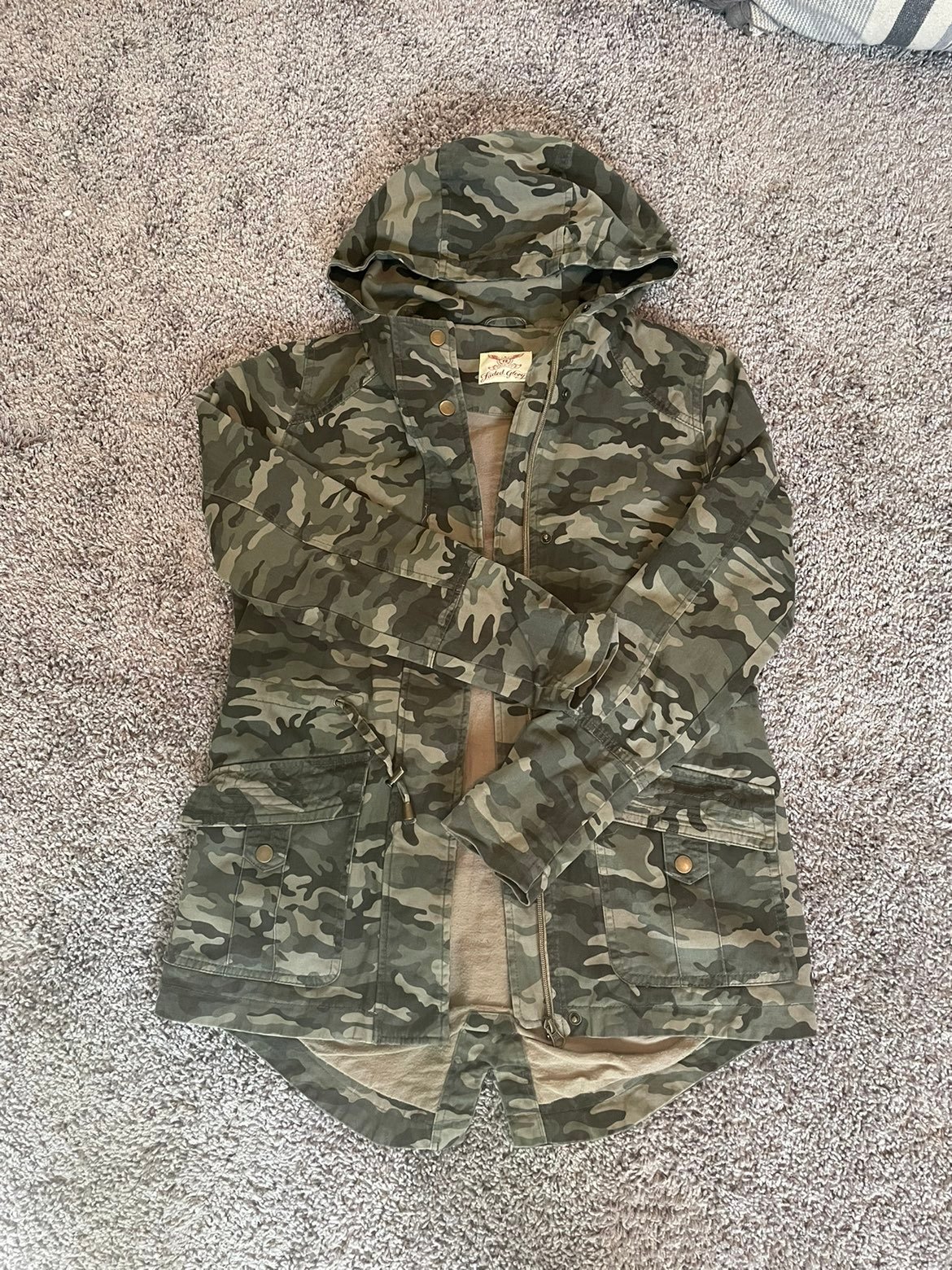 Camoflauge military jacket