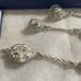 Swarovski Matching Earring & Bracelet Set