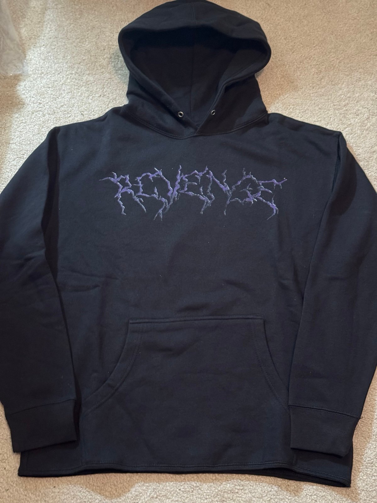 Revenge x Ski Mask Smoke Hoodie Size Medium