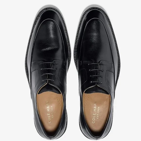 EUC Classic Cole Haan Men's Warren Apron Oxford, US 8 M, Black