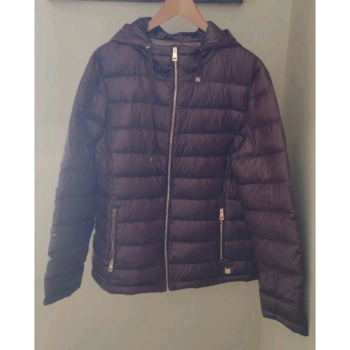 Andrew Marc Packable Lightweight Premium Down Coat